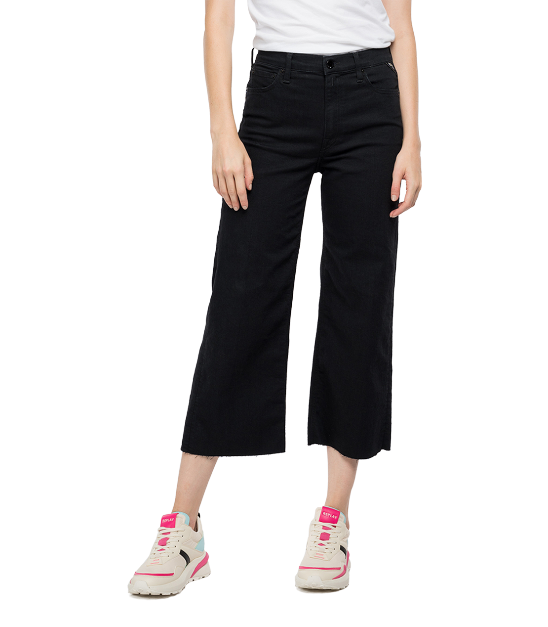 10.5 OZ ブラックオーバーダイブラックストレッチデニムFAHRA 詳細画像 ブラック 4